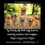 Telugu Quotes on Mothers Love